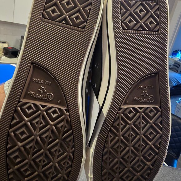 Woman's Shoes Converse Chuck Taylor All Star Dainty Suede Size 8 Khaki Green NEW - Picture 9 of 13